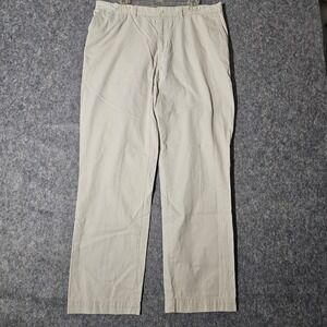 Polo by Ralph Lauren Suffield Pant Mens 38x32 Khaki Cotton Casual Chino Trousers